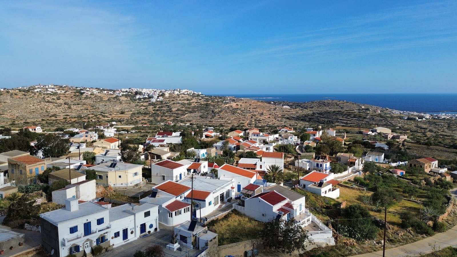 Ο οικισμός της Αγίας Μαρίνας στην Κάσο